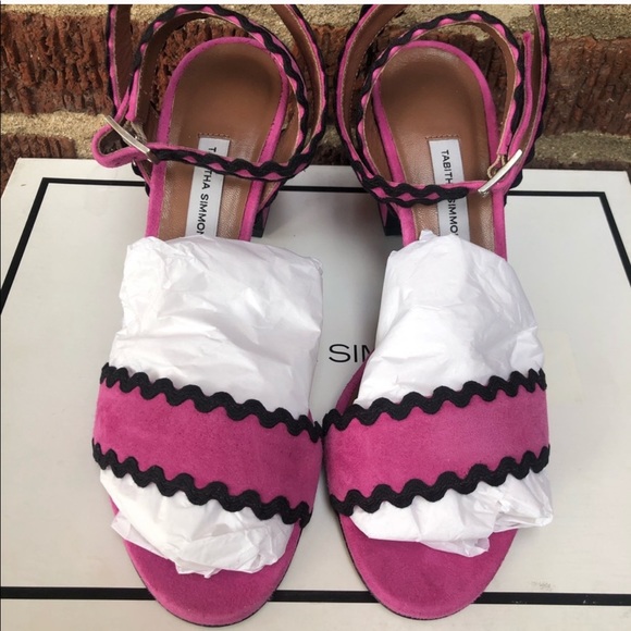 Brand New! Tabitha Simmons Suede Shoes Size 6.5 - Picture 3 of 8